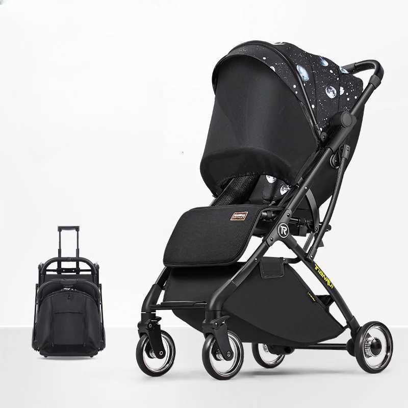 Lightweight Highview Baby Stroller Portable Foldable Travel Baby Stroller Can Sit or Lie Down Multifunction Baby Carriage W250910