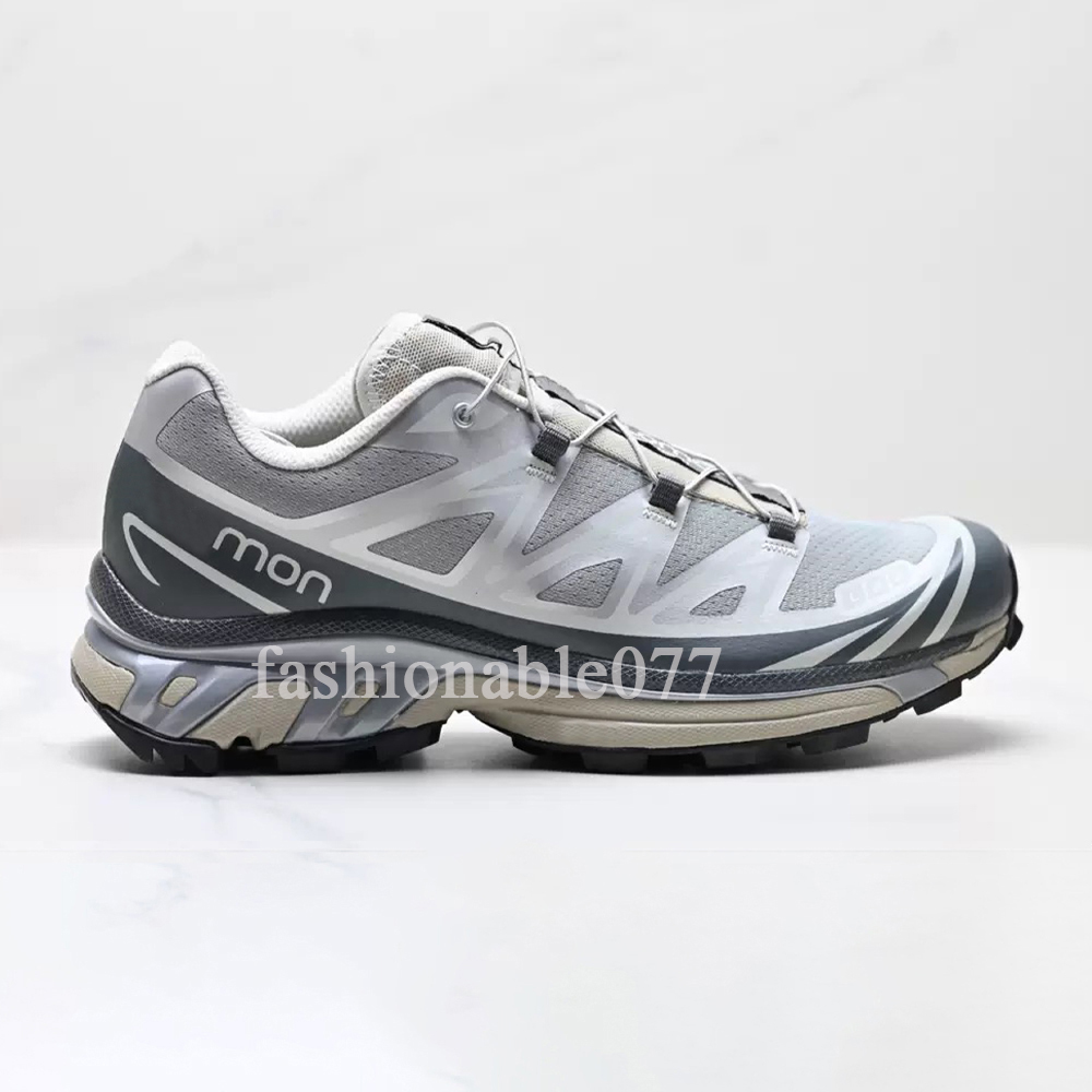 Designer Casual Shoes XT6 Shoes With Box 3D Running Shoes Men Drawstring Shoelaces Canine Tooth Sole Hiking Shoes Sneaker Commute Height Increase Outd