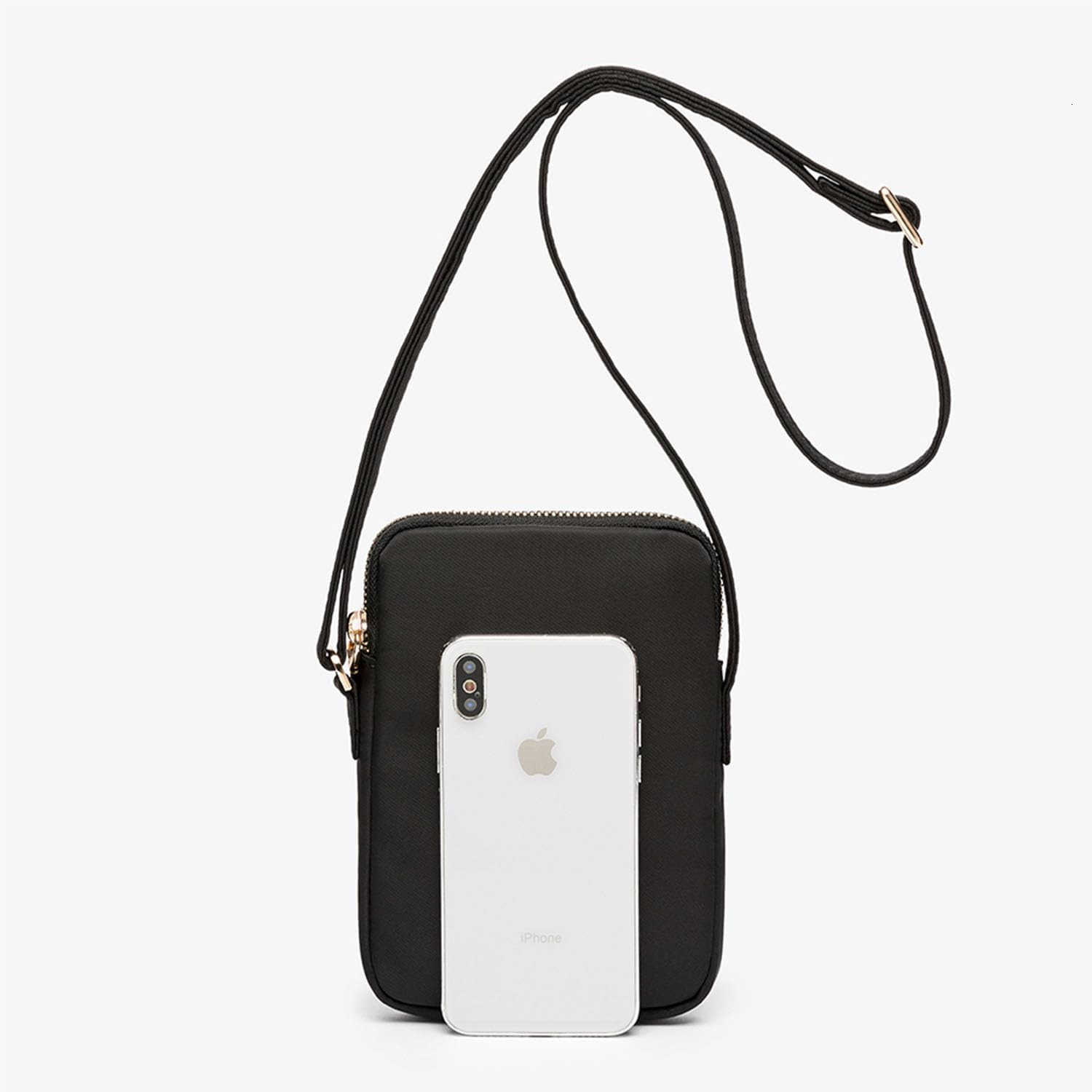Small Crossbody Purse Zipper Cell Phone Bag Mini Shoulder Purse Wallet Smart Phone Wallet with SoltsW250909