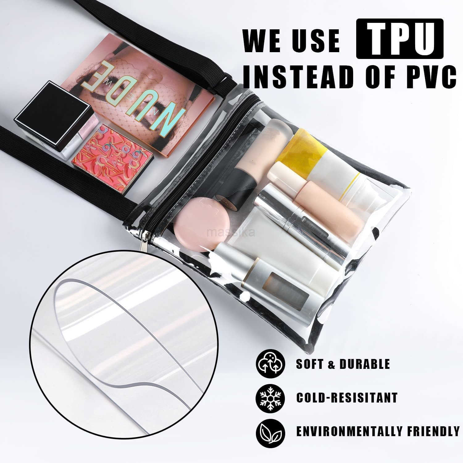 Clear Bag For Stadium Events Clear Bags for Women M250910