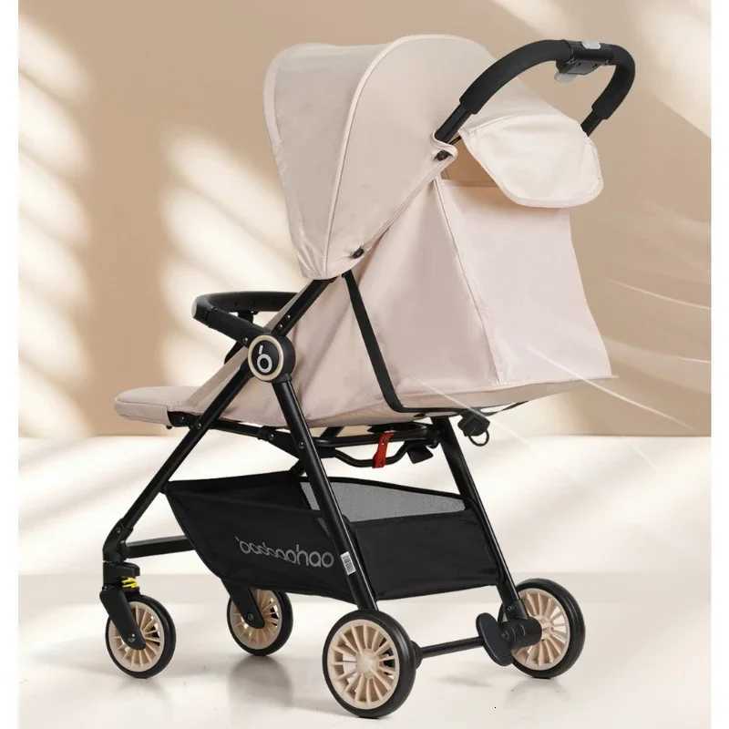 A5 High View Baby Stroller Lightweight Foldable Baby Stroller Can Sit or Lie Portable Pocket Baby Stroller W250910