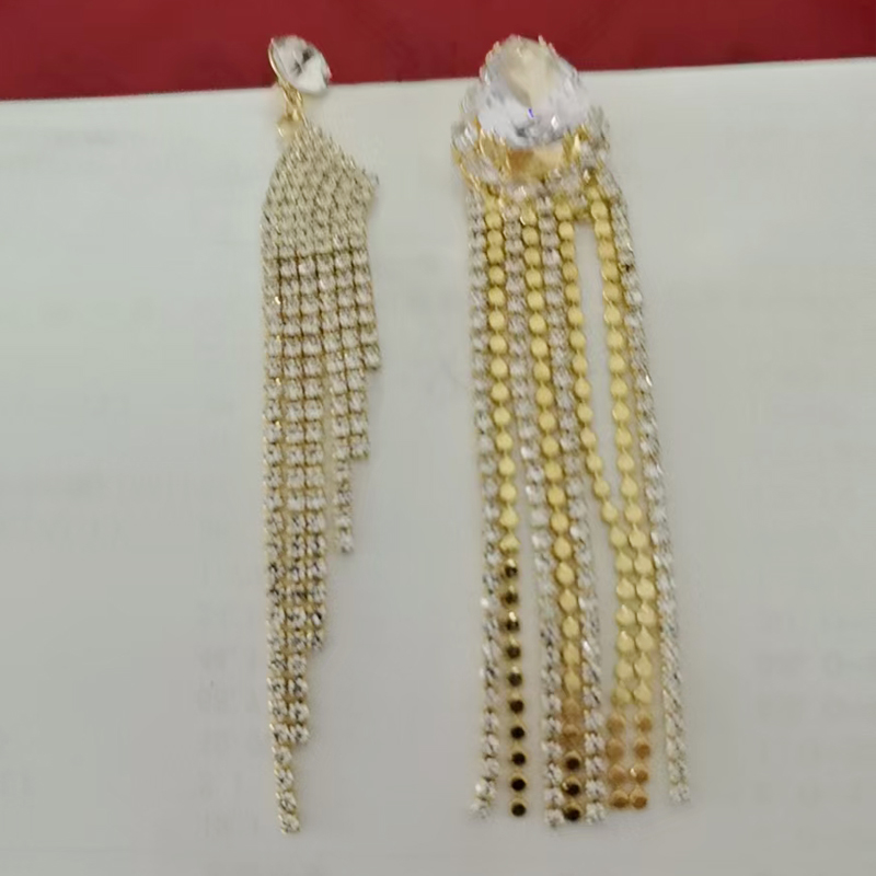 Fashionable Tassel Earrings, Luxurious And Exquisite, Niche Design Jewelry, Elegant And Charming Accessories