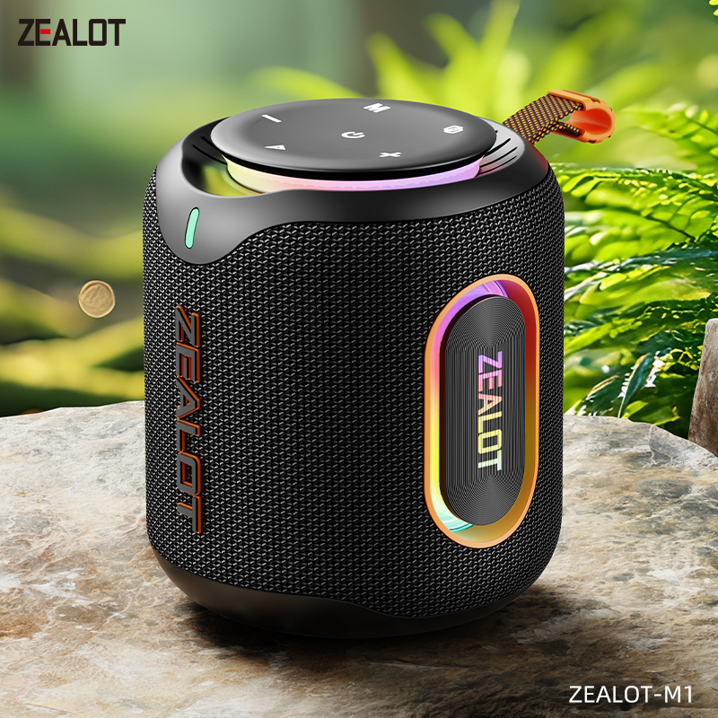 M1 Portable Bluetooth Speaker for Outdoor Use 30W Stereo Sound IPX6 Waterproof 24H Playtime Wireless Speaker for Camping Hiking Beach Party.