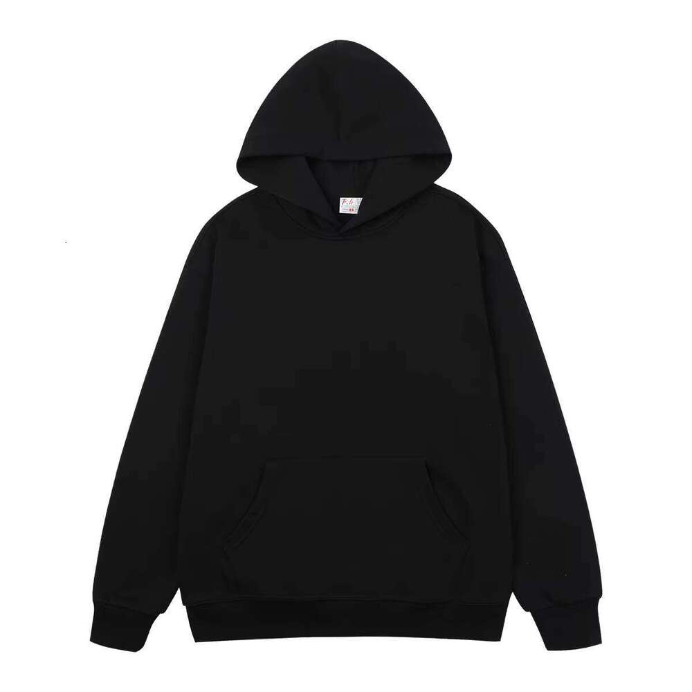 High-Quality Logo Cotton 350g Drop Shoulder Sweatshirt Heavyweight Knit French Terry Hoodie