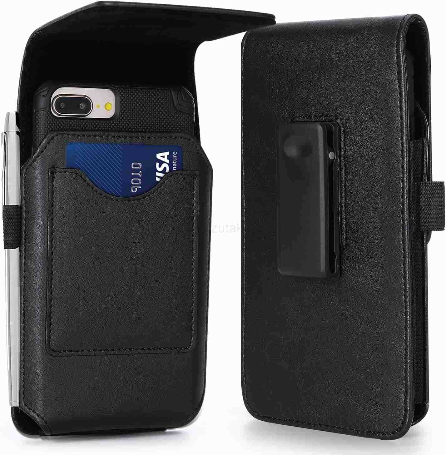 Phone Holster for iPhone 15 Plus15 Pro Max 14 Pro Max13 Pro Max 12 Pro Max 11 Pro MaxXs Max Belt Case Leather 360 Swivel Belt Clip Phone Holder Pouch 