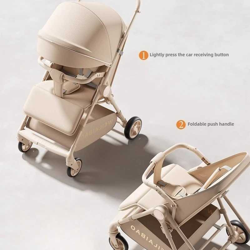 Lightweight Baby Stroller Travel Foldable Pocket Artifact Baby Umbrella Stroller Childrens Twoway Lightweight and Compact W250910