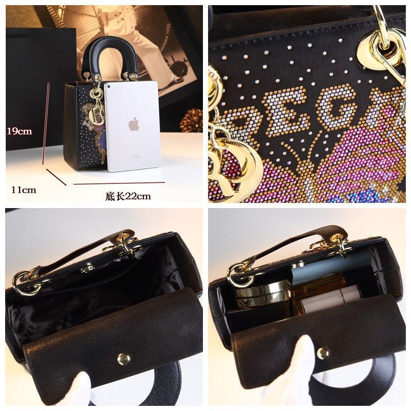 Butterfly ladies' bag 2025 new fashion designer shoulder crossbody bag