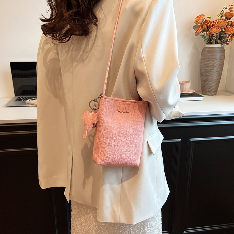 Free shipping designer PU New Style Phone Bag Single Shoulder Bag Fashion Crossbody Bag Small Square Bag Trendy Cute Fresh Vertical Bag for Women