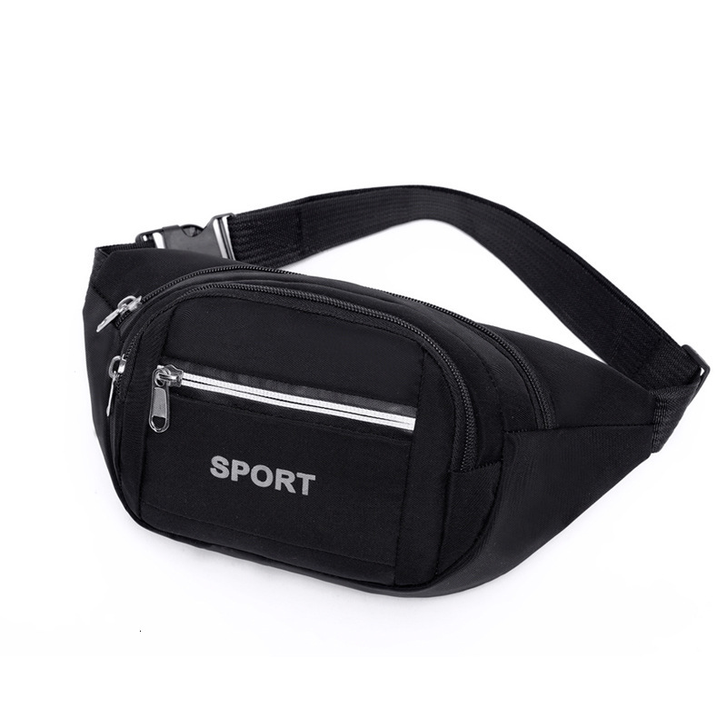Men S Waist Bag Cross Border New Large Capacity Outdoor Designer Bag Sports Running Luxury Bag Crossbody Bag Free Shipping Nylon Business Cashier Wais