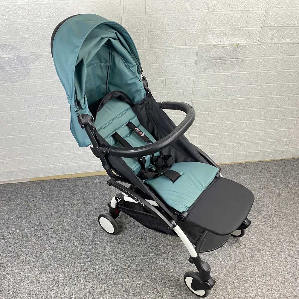 Baby Stroller Footboard Leather Cloth Material Handle Bar Stroller Accessories For Babyyoya Babytime Pram Bumper W250910