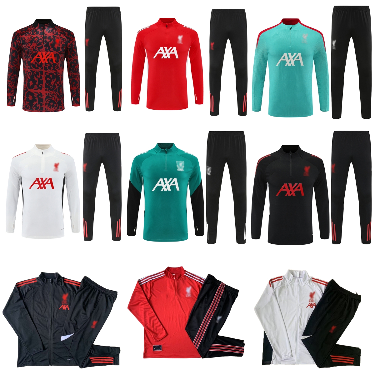 2025 26 LiverpooI MAC ALLISTER tracksuit soccer training Darwin 25 26 football tracksuits SZOBOSZLAI men kids kit SALAH FRIMPONG Konate Wirtz Kerkez DIOGO JOTA tuta