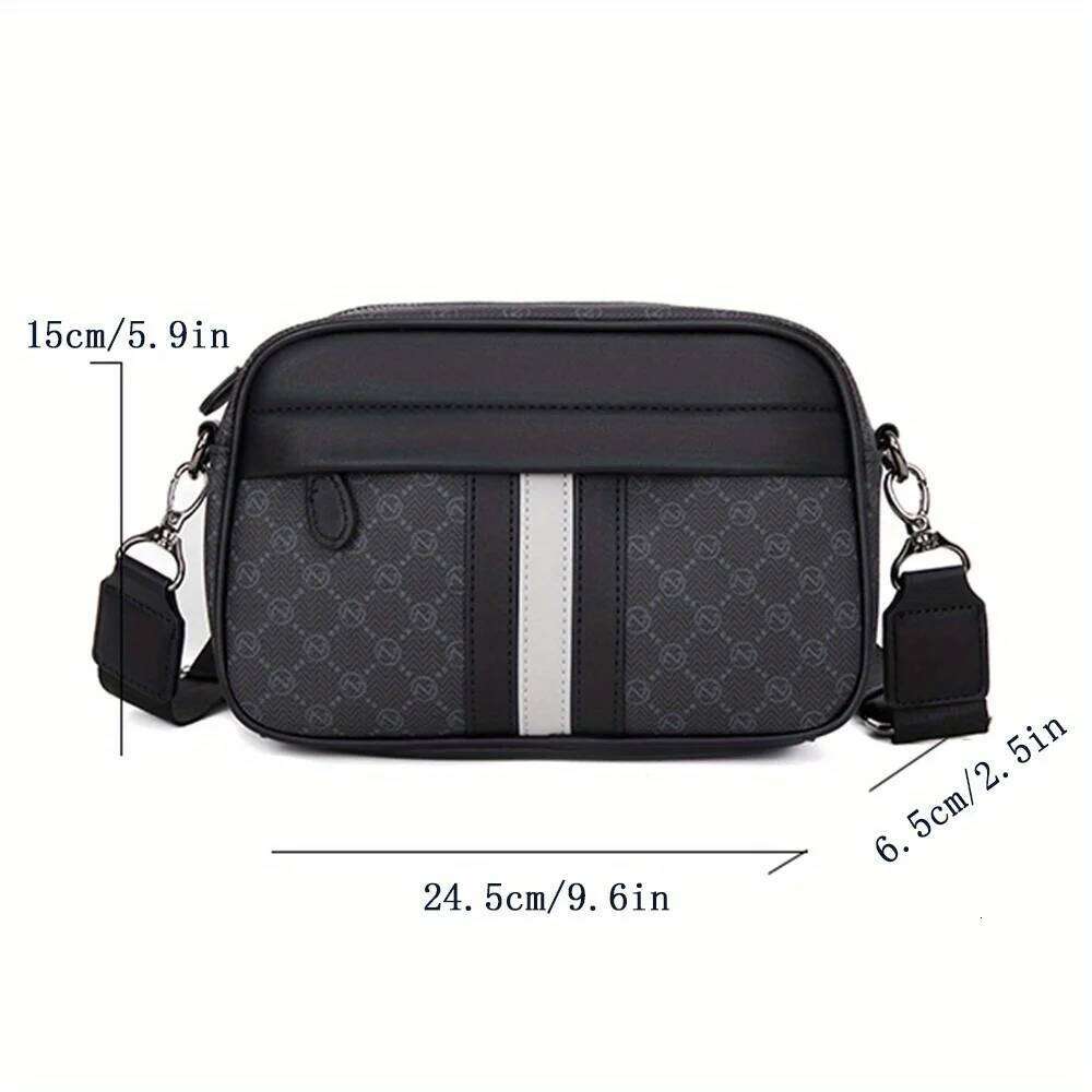 Designer Bags Fashion Shoulder For Young Men Papular PU Leather Waterproof Crossbody Bags Party Business Casual Mobile Bag Wholesale Hot Selling