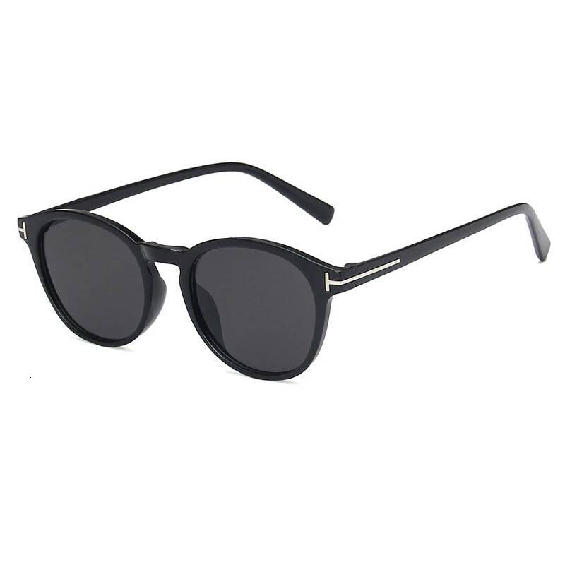Fashion Small Round Frame Men Polarized Myopia Sunglasses Trend Wild Nearsighted Sun Glasses -1.0~-6.0 ddmythur