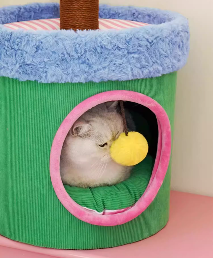 Comfortable Feline Retreat All-Inclusive, Ventilated Cat Den