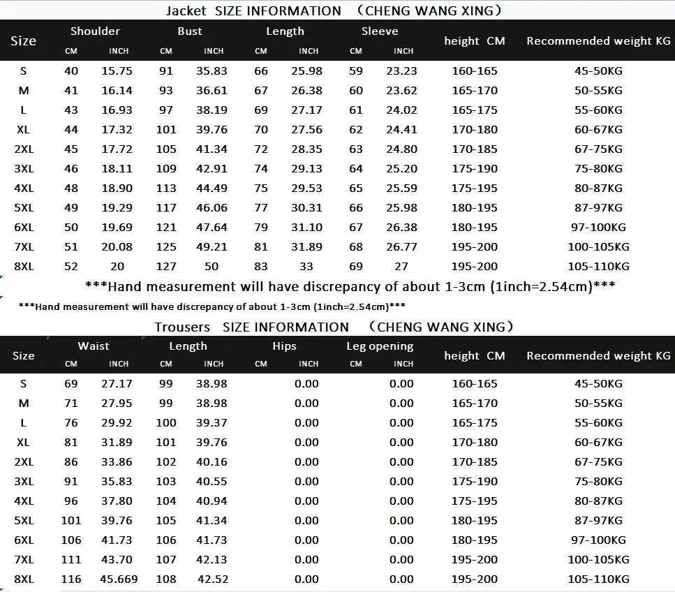 Suit S8XL Blazer Trousers Mens Fashion Business Plus Size Gentlemans Casual Shirt for Work Slimfit Wedding Formal Suit W250910