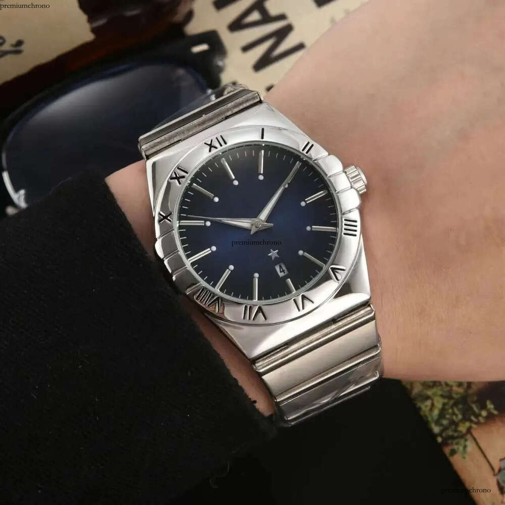 Hot Sale Men Watches Designer Quartz Wristwatches Movement Classic Constellation Automatic Date Fashion Stell Bracelet Montre De Luxe Top Male Clocks cd
