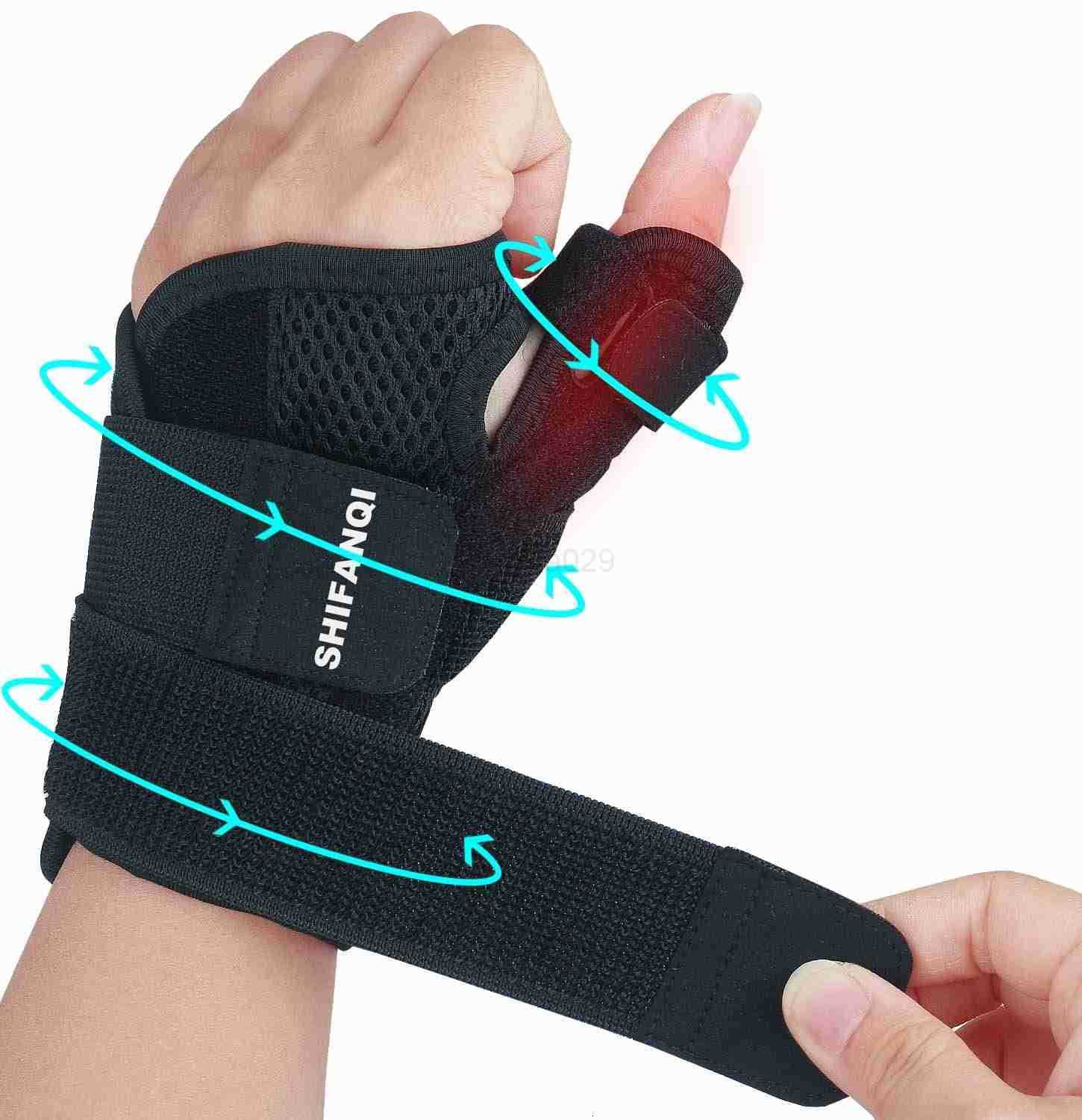 Thumb Splint for Left Right HandThumb Spica Support Brace Wrist Stabilizer for Pain Carpal Tunnel Sprains Arthritis Tendonitis Tenosynovitis with Adju