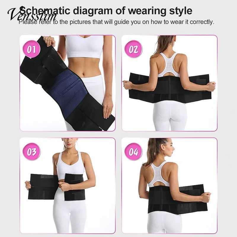 Women Waist Body Shaper Slimming Belt Belly Reducing Sheath Shapewear Female Sauna Sweat Strap Corset Binder W250910