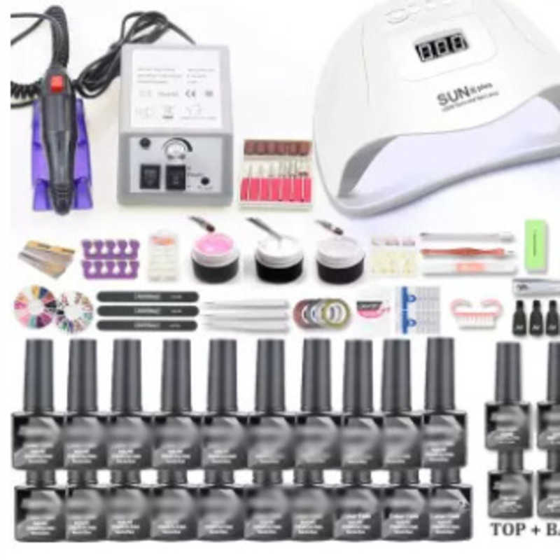 Beginner manicure set for nail salons - Complete set of manicure tools S250910
