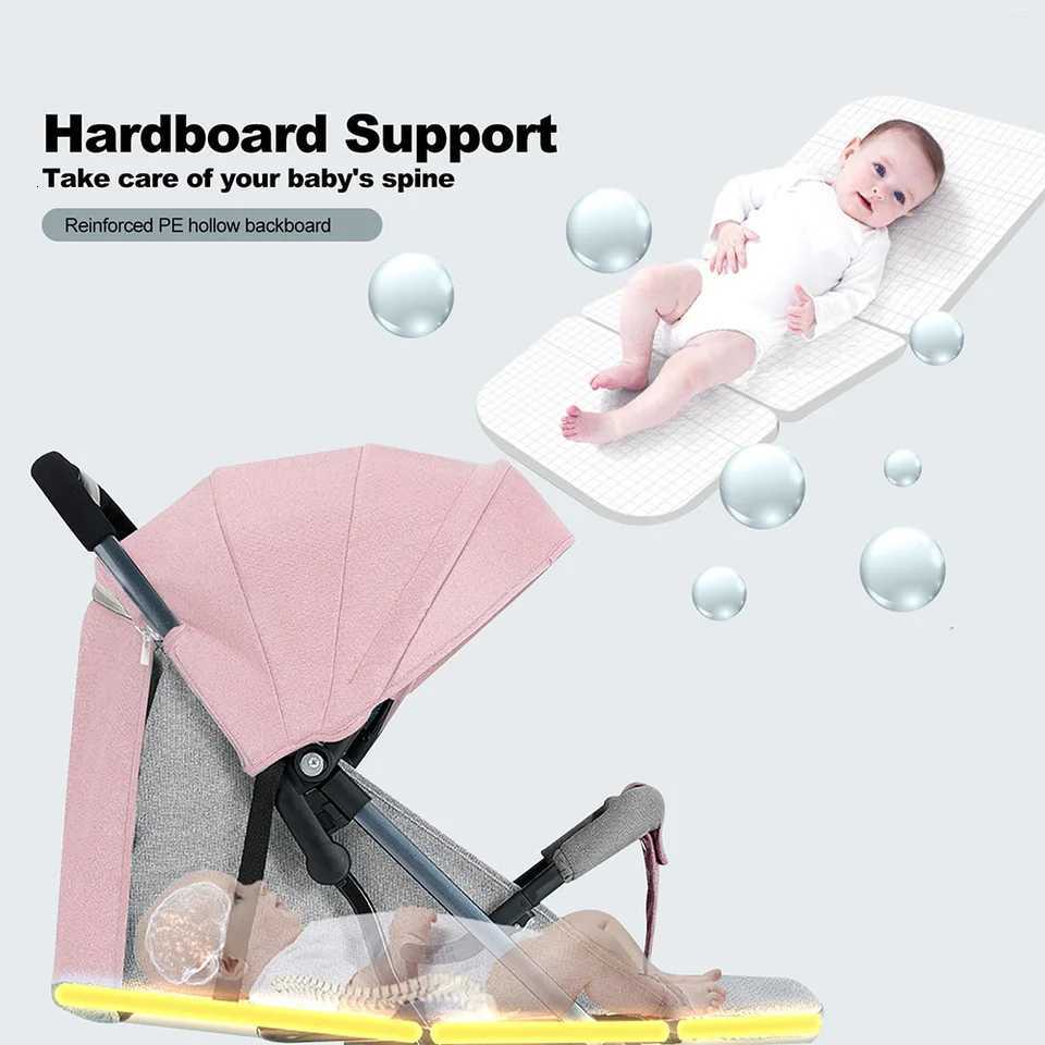 Lightweight Baby Stroller Compact Toddler Travel Stroller For Airplane Infant Stroller W 5Point Harness Adjustable Backrest W250910