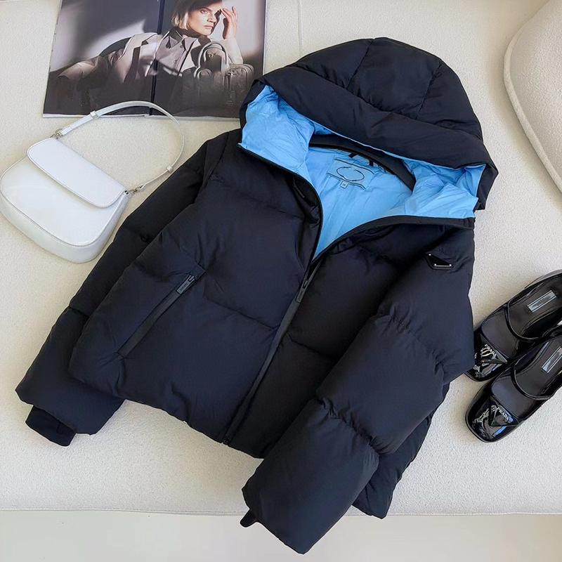 25 autumn and winter new fashion design cotton jacket long sleeve winter new zipper warm cotton clothing bread thickened women's jacket bubble style