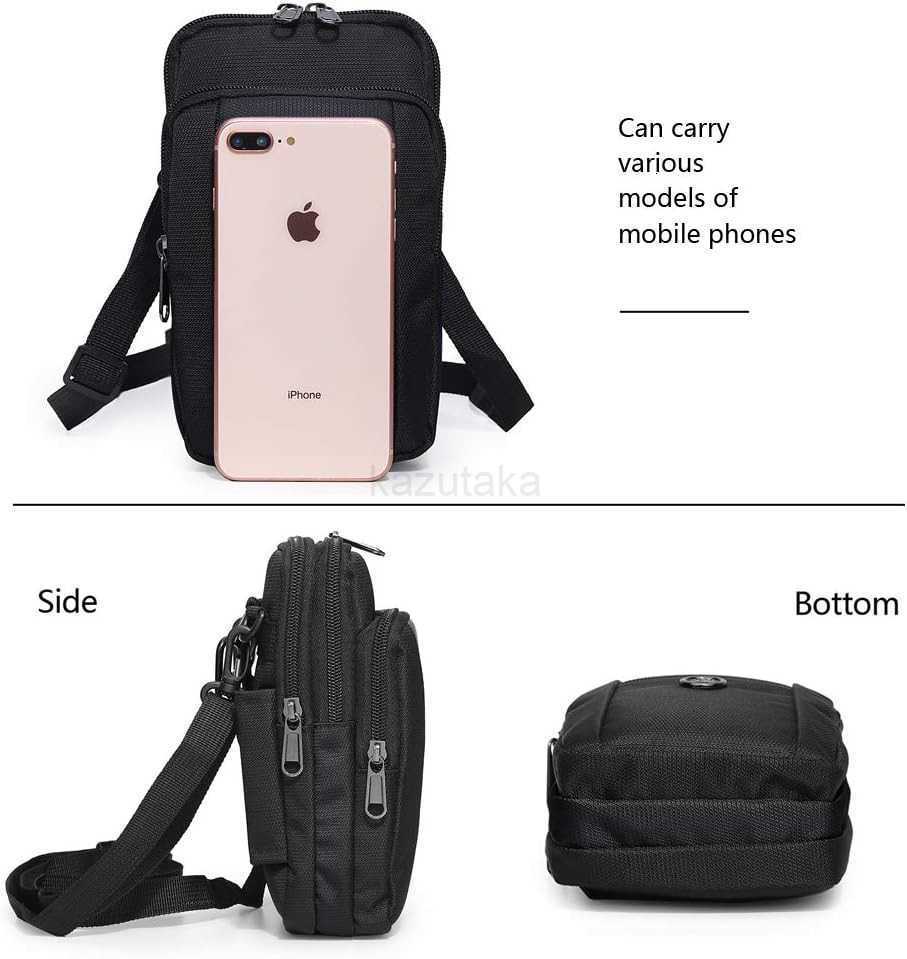 Oxford Fabric Multifunction Smart Phone Bag Case One Shoulder Waist Bag Diagonal Outdoor Cross Bag Z250910