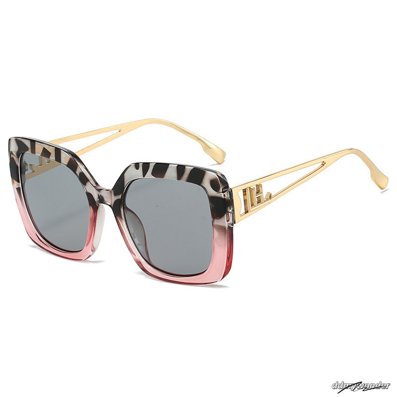 Oversized Square Sunglasses For Women, Retro Fashion Eyewear With Uv400 Protection ddmywonder ddmywonder