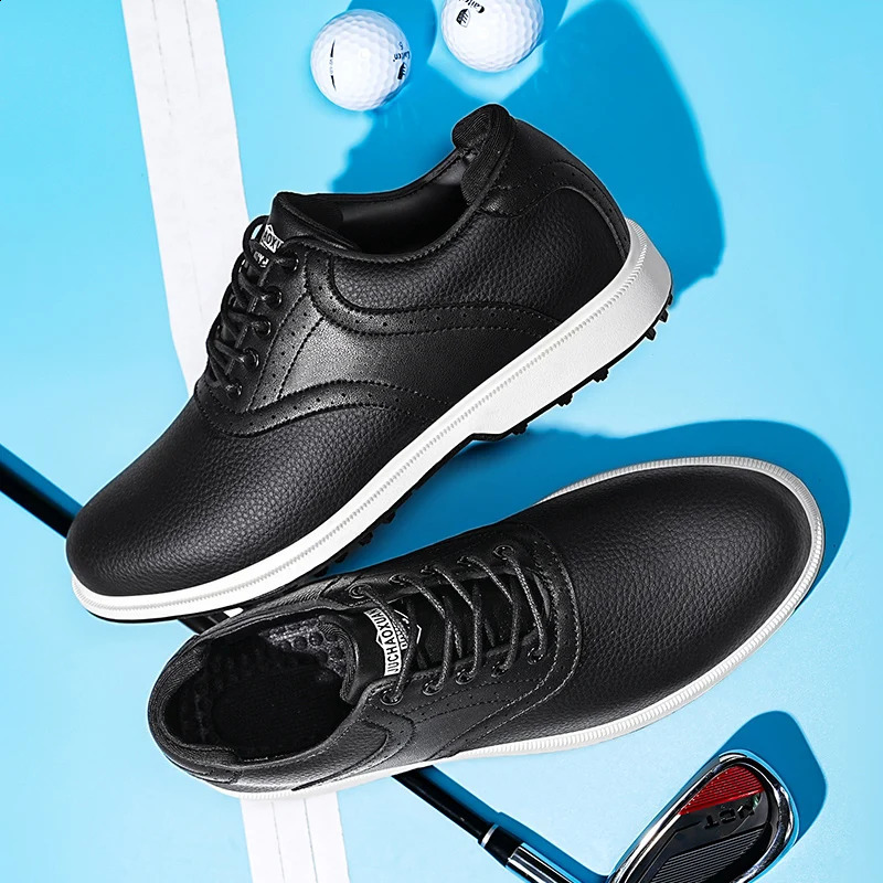 Waterproof Golf Shoes Mens Golf Sports Shoes Outdoor Golf Shoes NonSlip Womens Large Size Walking Sports Shoes Size 3947 250910
