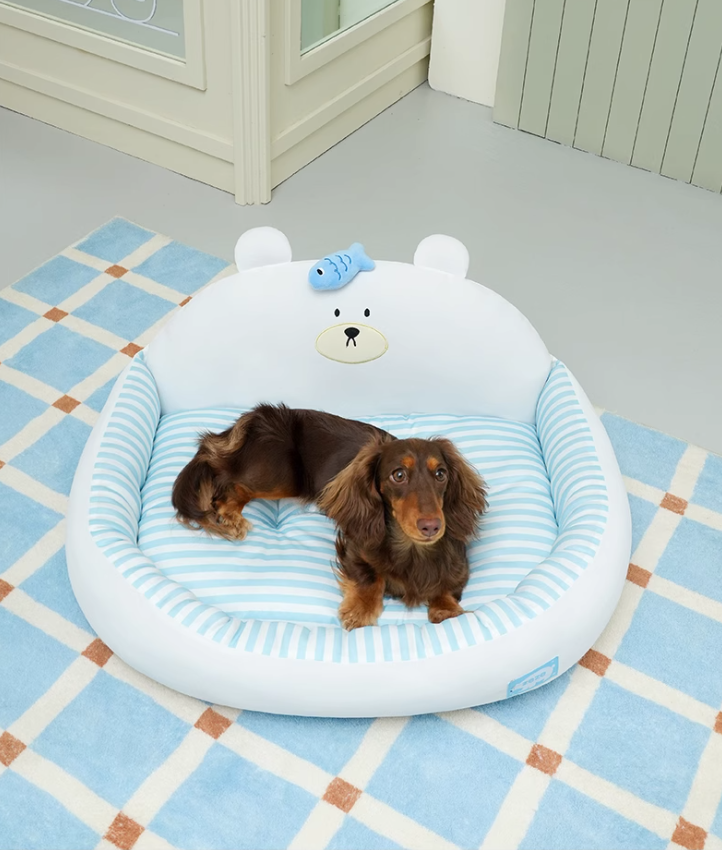 Pet-friendly Air Conditioning Mattress - Breathable Cat/Dog Bed with Ice Effect