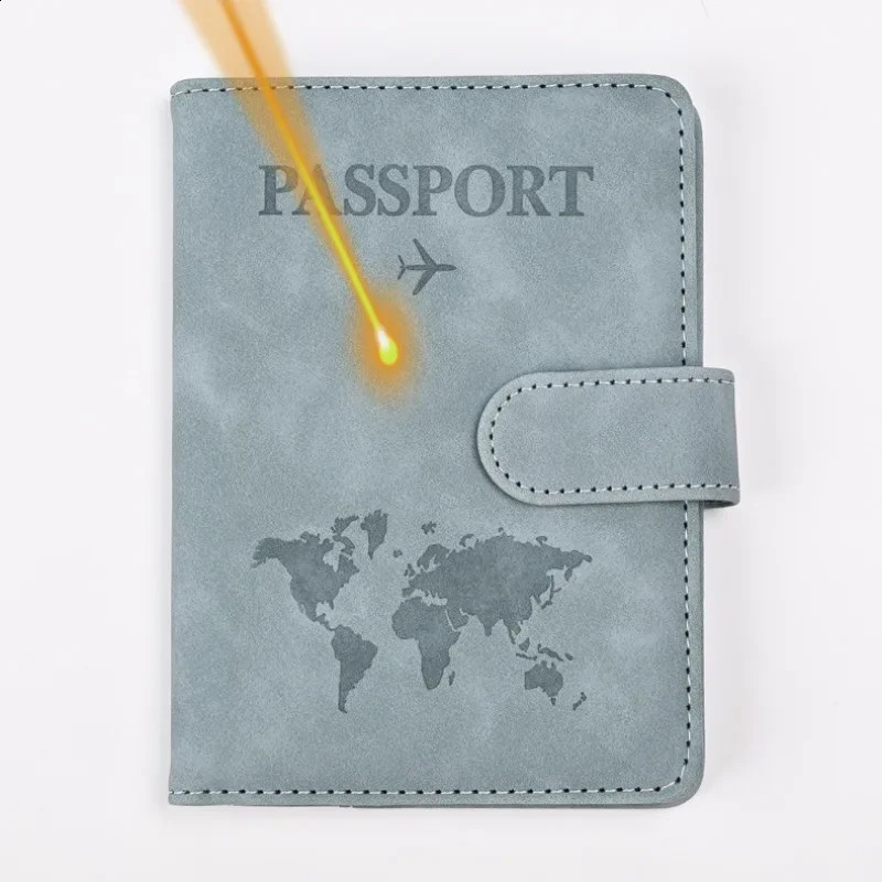 Custom Passport Cover Monogrammed Engraved Name Passport Cover Case Holder Wedding Bridesmaid Groomsman Gift Passport Wallet250906