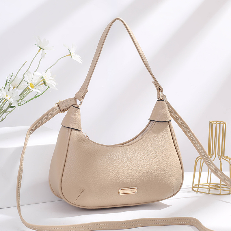 High End Spring Summer Dog Tooth Hobo Underarm Designer Bag Free Shipping Cross Border Trendy Style Luxury Bag Women S Simple Versatile Single Shoulde