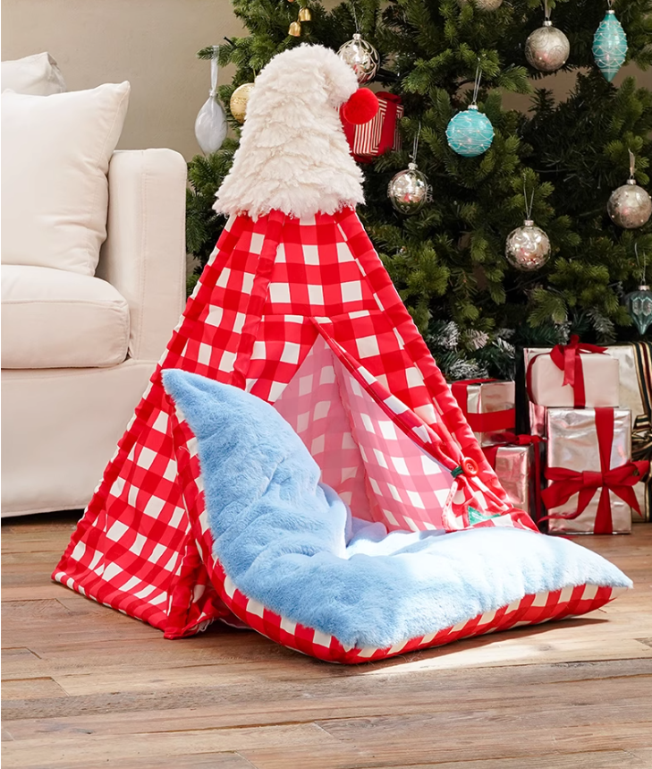 Cozy Semi-Covered Animal Den Easy Cleanup Design Suitable for Both Felines & Canines