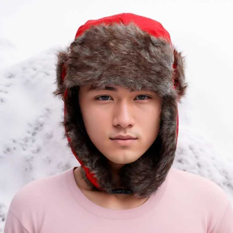 Winter Earmuffs C Women Men Soft Comfortable Adjustable Plush Hat Outdoor Solid Color Windproof Baseball C Fashion AccoryXJ250910