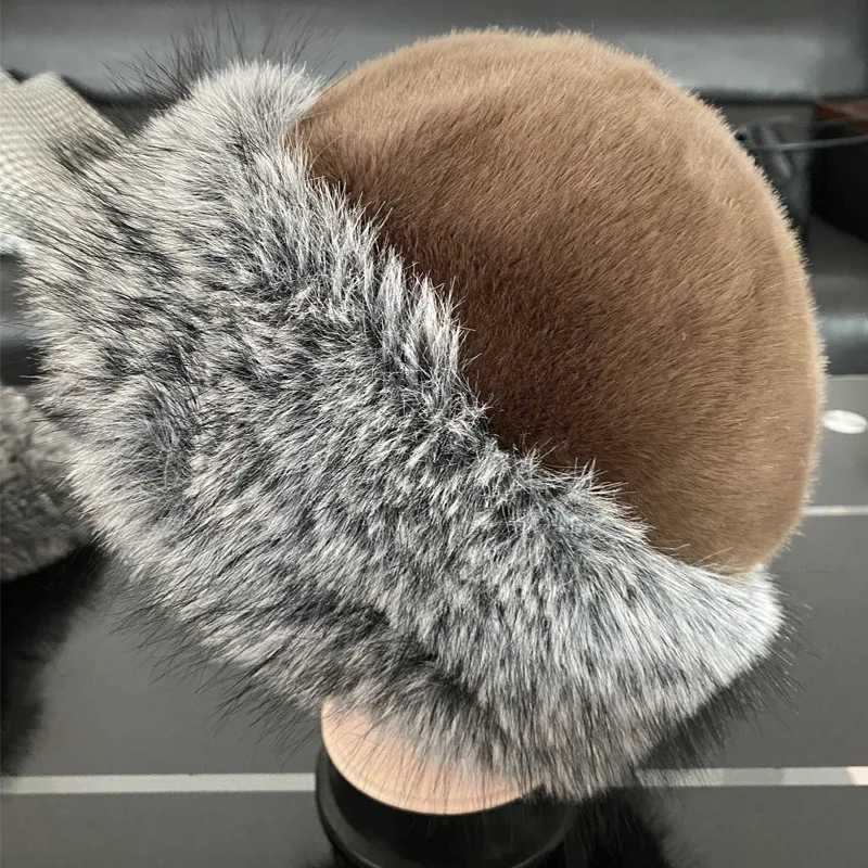2025 Fluffy Fur Bucket Hat Women Plush Fisherman Hat Warm Womens Winter Hat Thicken Cold Snowy Day Panama C Chrismas GiftsXJ250910