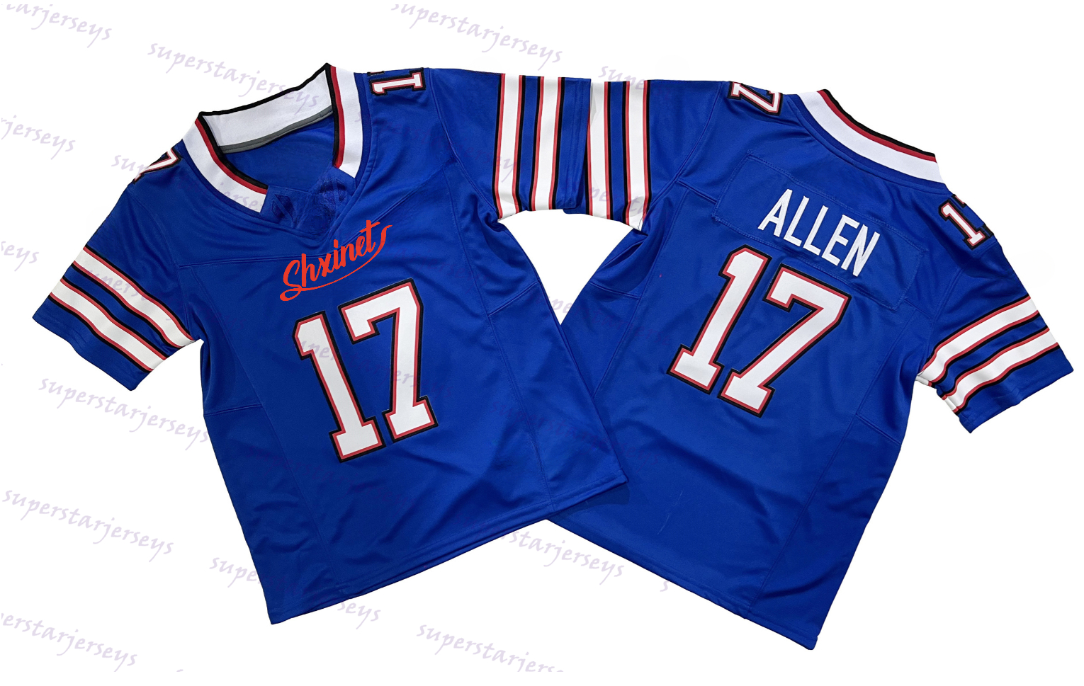 Custom Josh 17 Allen 2025 Rivalries Football Jersey Joey Bosa Gabriel Davis Miller James Cook Terrel Bernard Rasul Douglas Dawkins Cook III