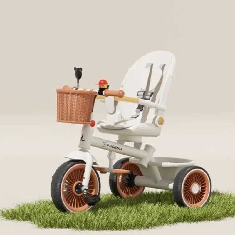2025 New Push Tricycle Threewheel Baby Stroller Lightweight Childrens Bicycle Multifunctional Stroller W250910