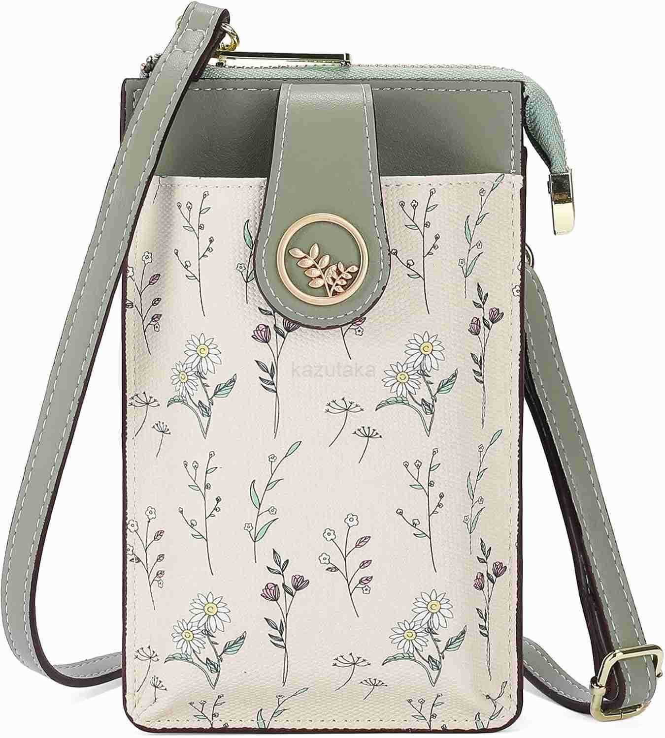 Small Crossbody Bags for Women Leather Cell Phone Purse Bag Wallet with RFID Blocking CARD Slots Z250910