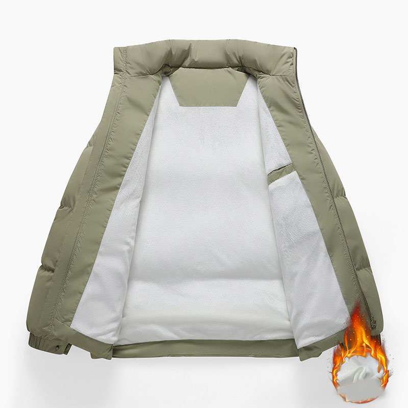 Free shipping designer Mens Jackets hot sales classic casual autumn and winter thick cotton Jacket mens versatile hooded loose warm cotton coat