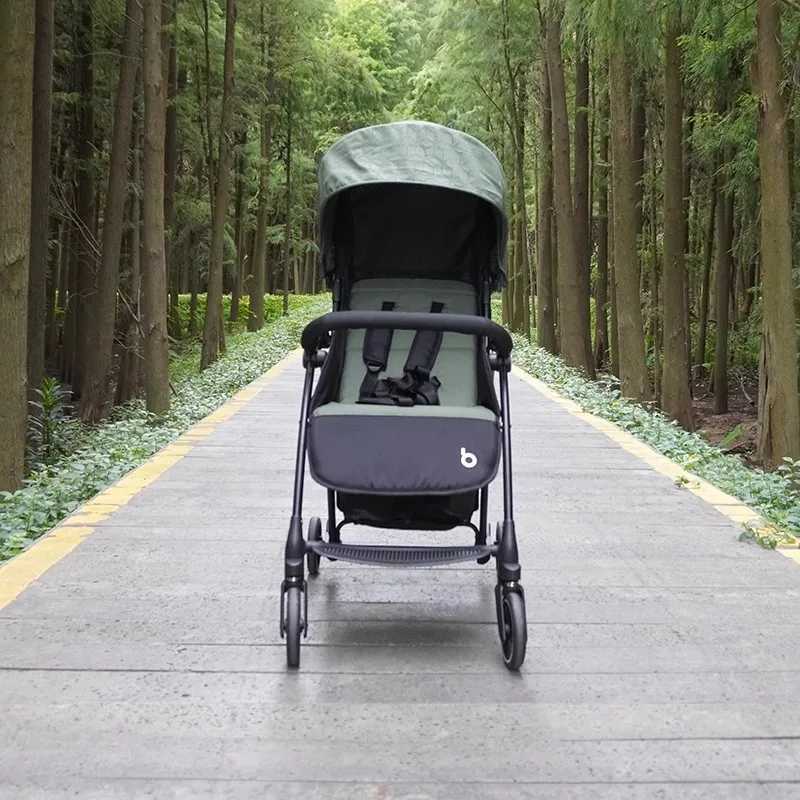 Sitting and Lying Dualuse Lightweight Folding and Carrying Multispeed Adjustment Largecapaci Storage Bag Baby Stroller W250910