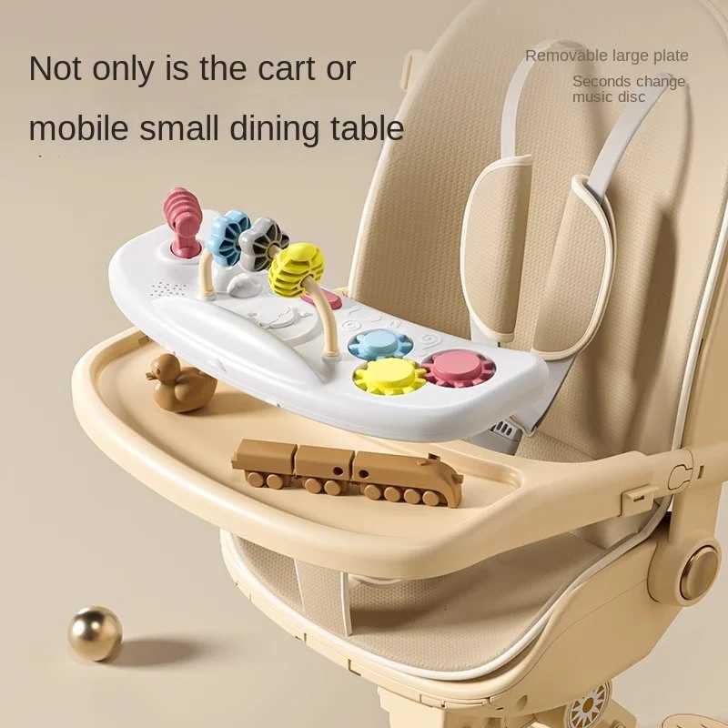 Can Sit and Lie Down Ultralightweight High Landscape Threespeed Adjustable Twoway Onetouch Folding Baby Walking Stroller W250910