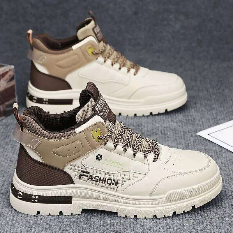 Sneakers Men's Autumn Casual Vulcanized Shoes Men's Walking Sport Shoes Outdoor Sneakers Male Sneakers Soft Soled Walking Shoes