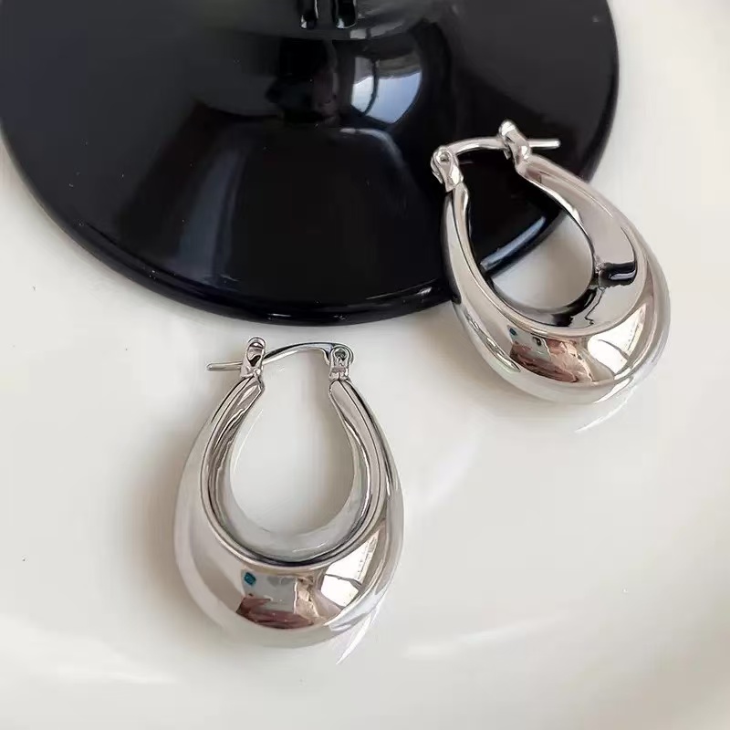 Sterling Silver Accented Fashion Studs with Golden Finish - Perfect for Special Occasions & Events