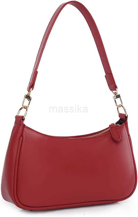 Shoulder Bag for Women with 2 Removable Straps and Zipper Closure Crossbody Bags Clutch Tote HandBags Purses M250909