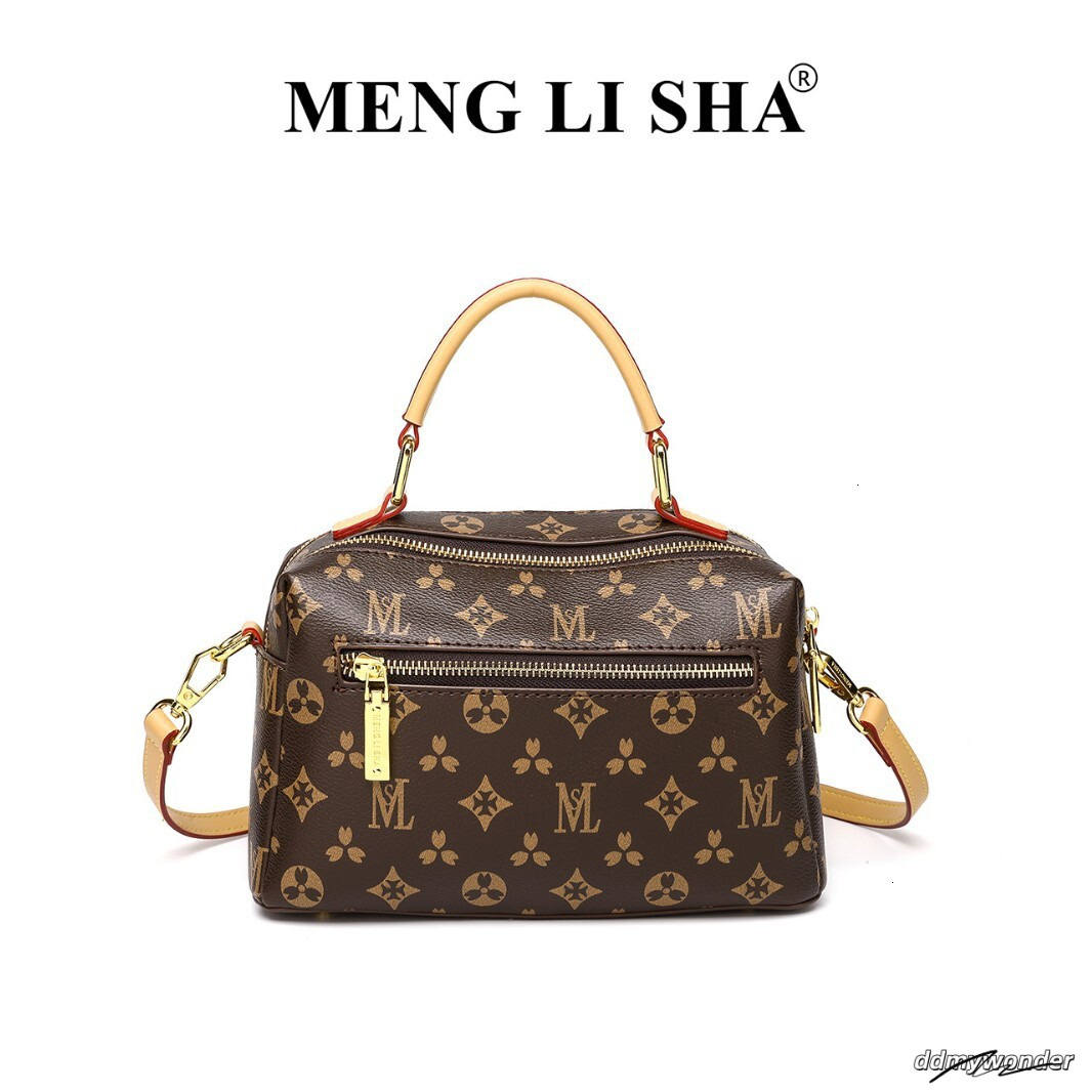 Women's Retro Letter Embroidered Handbag Free Shipping Designer Classic Vintage Boston Fashion Pillow Style Commuting Shoulder Crossbody Bag ddmy