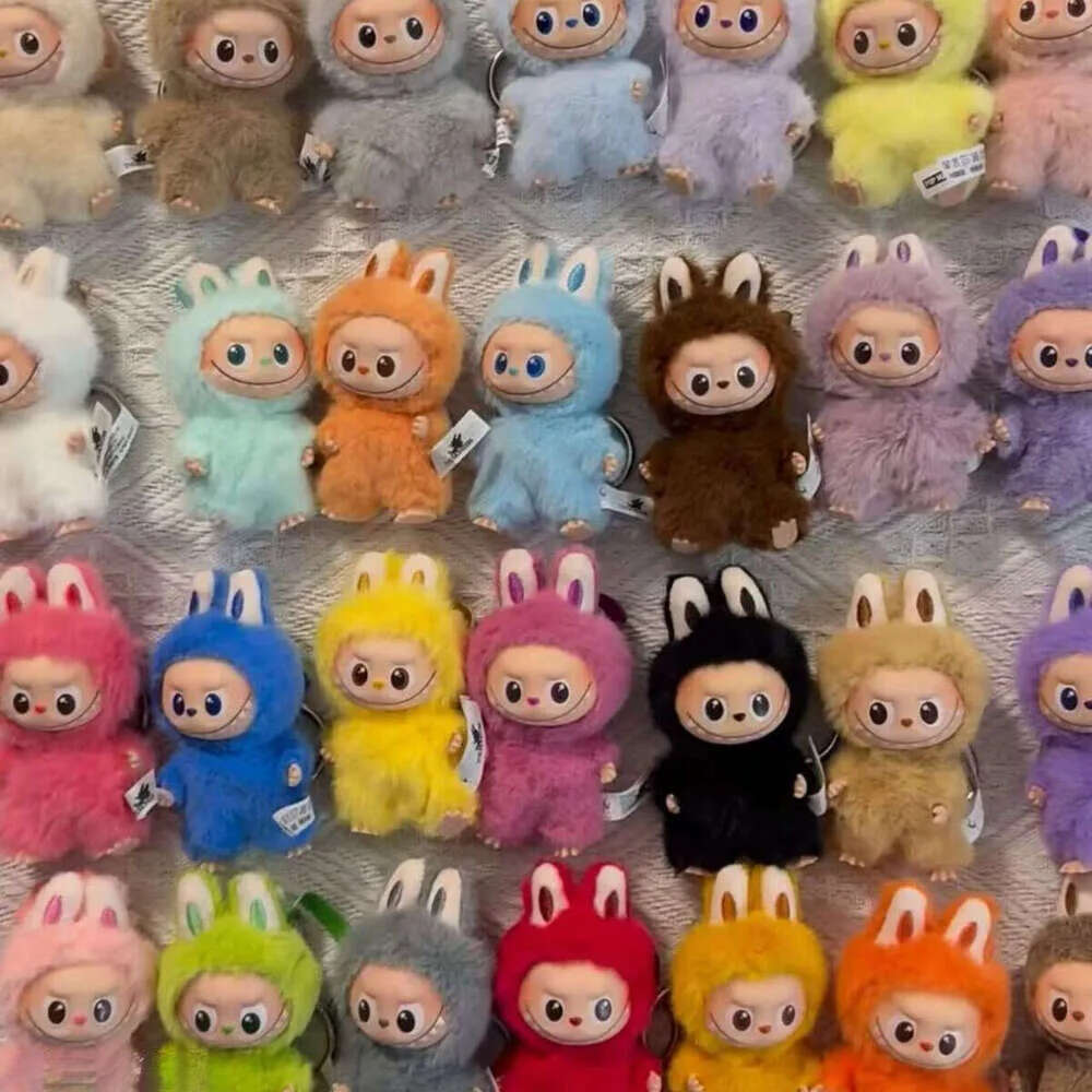 Labubu V4 Heart Code Series, Monsters Big Into Energy Series Kawaii Figure Face Clothes Doll Keychain Decor Gift Blind Bag with Box