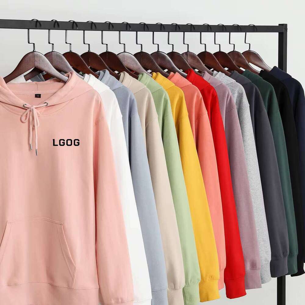 300 Gsm 80% Cotton French Terry Pullover High-Quality Unisex Blank Hoodie