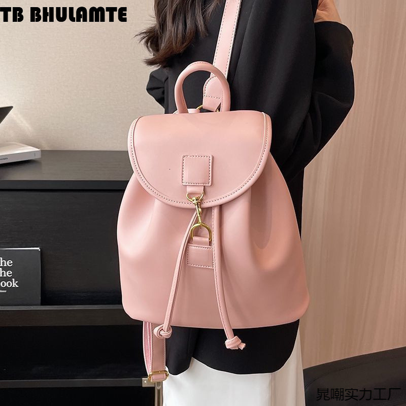 Free Shipping Designer Bag Backpack Luxury Bag For Women New Trendy Travel Small Niche Bag High-end Leather Casual Travel School Bag