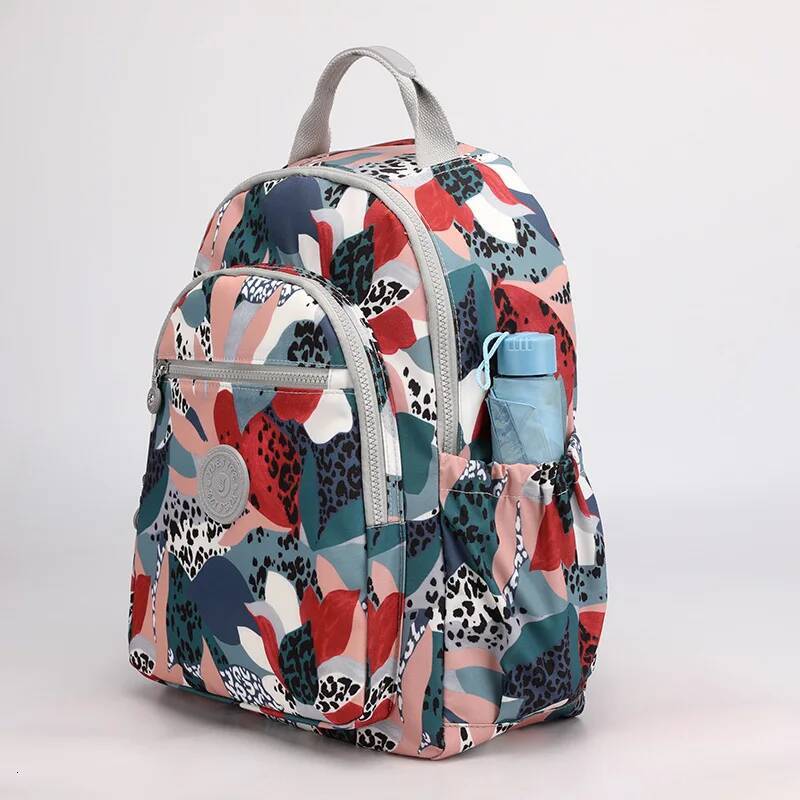 New Fashion Teenager Girls Floral Printing Backpack Student Baggage Women Leisure Travel Bag Rucksack high-quality