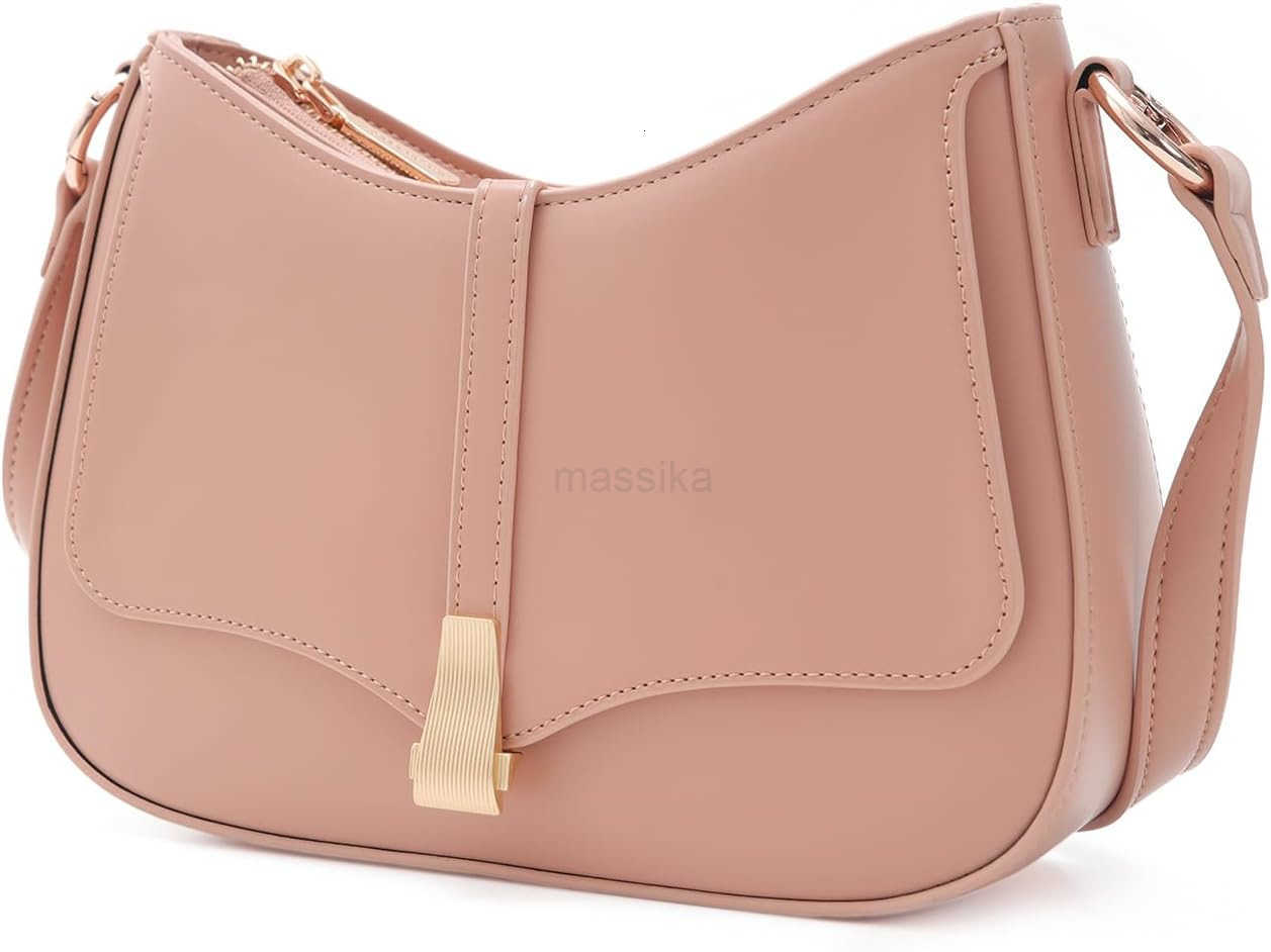 Crescent Shoulder Bag for Women Vintage Retro Vegan Leather Clutch Tote Handbags Crossbody Bags Handbag for Women M250910