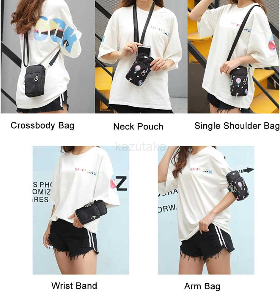 Phone Armband for iPhone 16 15 14 13 ProPro Max S25 S24 Ultra Plus A16 A15 A06 Crossboy Phone Purse Bag Z250910